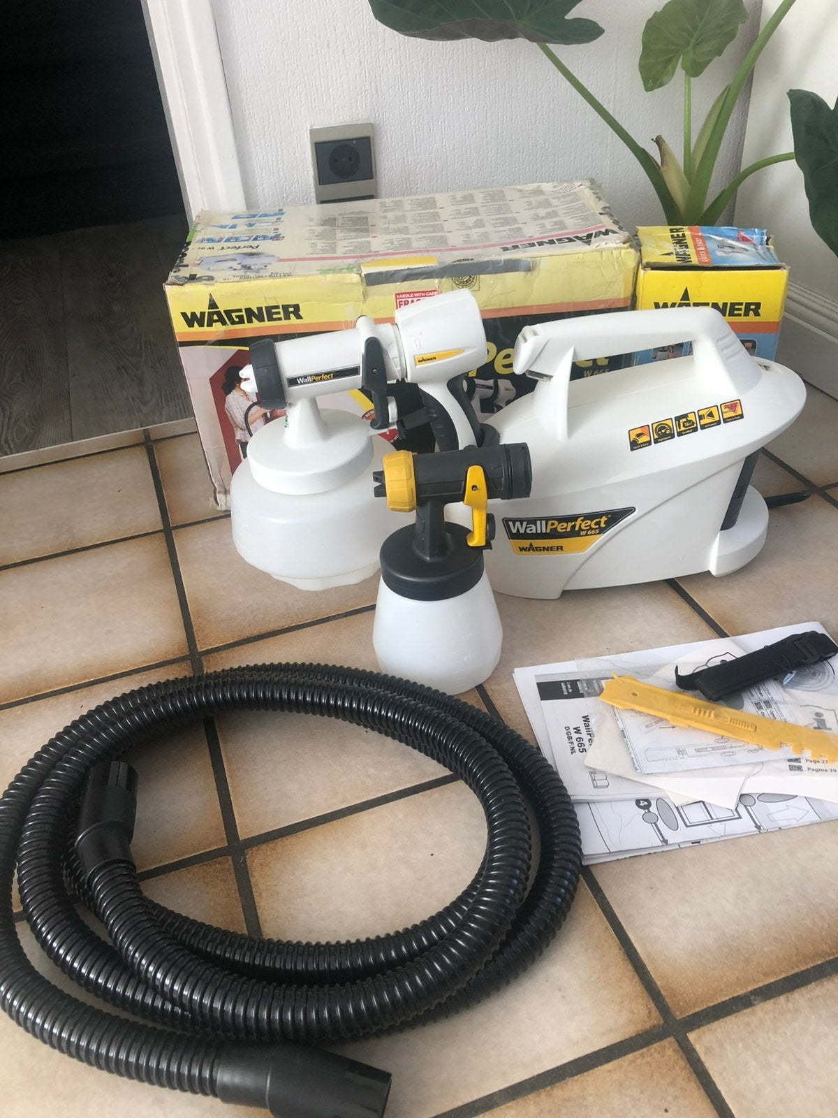 Nieuw Wagner Waal Perfect W 665 . Nieuw., Ophalen, Zo goed als nieuw, Verfspuit of Verfpomp