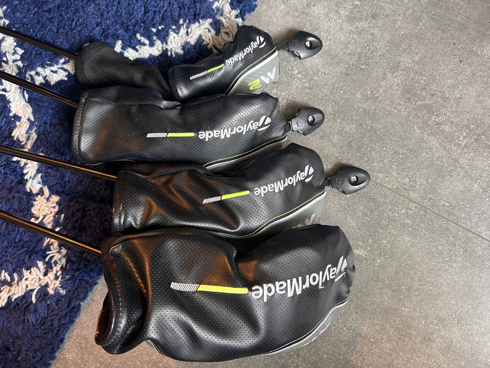 TaylorMade M2 Golfclub Set - Driver, 3W, 5W, 4 Hybrid, Ophalen, Gebruikt, Set