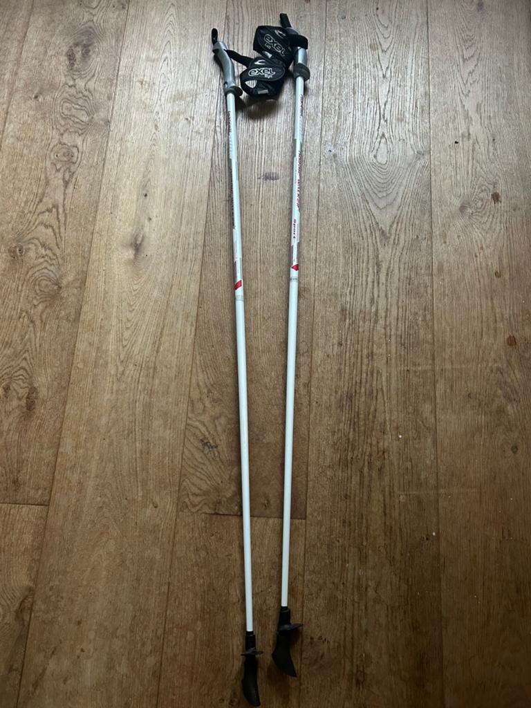 Exel Nordic Walker carbon walking sticks/wandel stokken 120, Ophalen of Verzenden, Zo goed als nieuw, Wandelstok