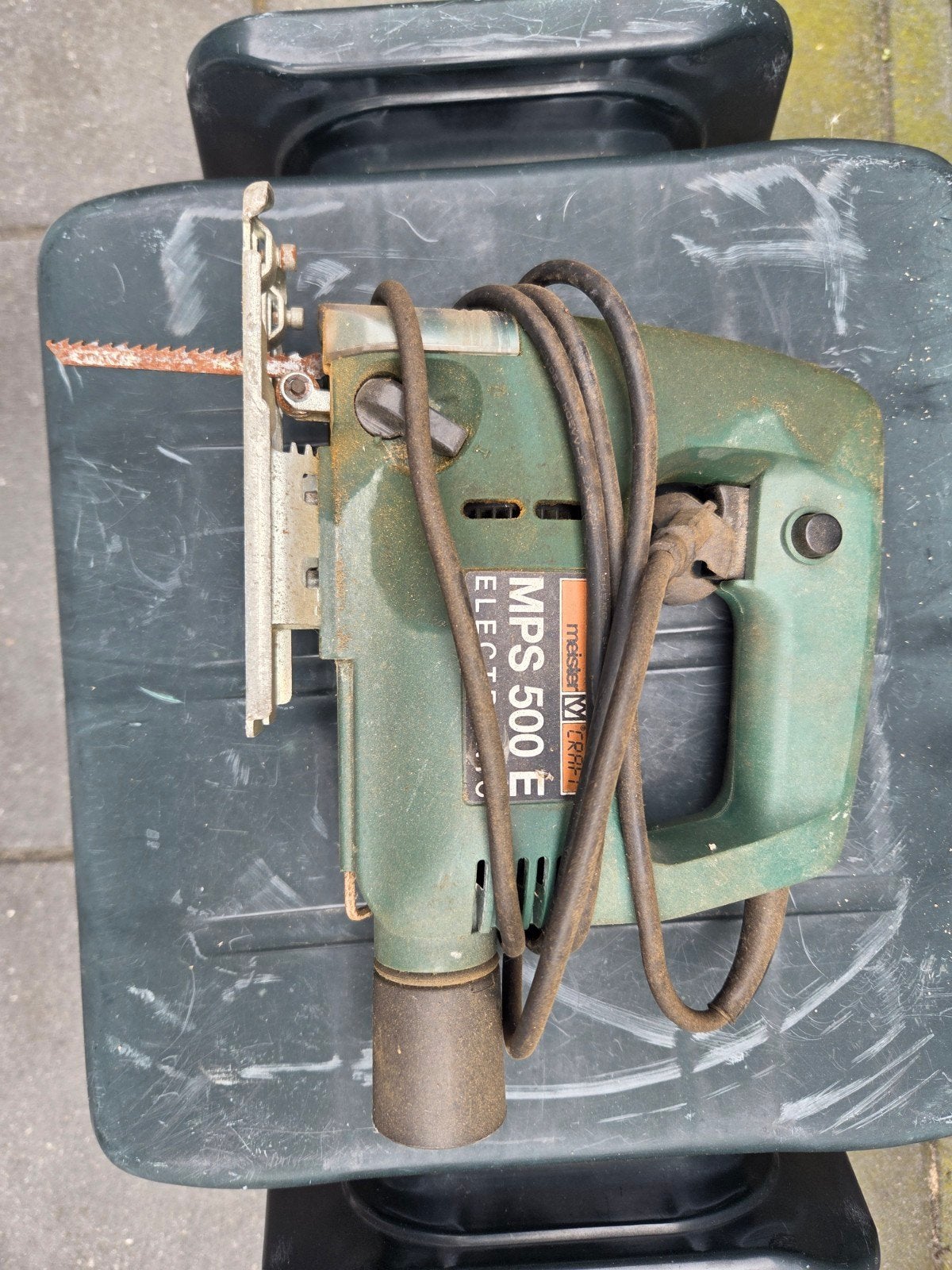 Meister Craft MPS 500 E Decoupeerzaag - Gebruikt, Doe-het-zelf en Verbouw, Minder dan 30 mm, Decoupeerzaag, Ophalen of Verzenden