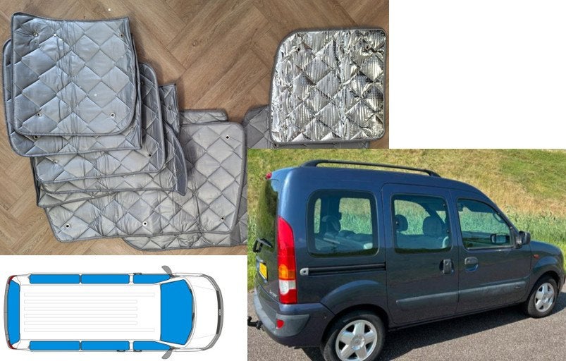 Raamisolatie Renault Kangoo bj 1997-2008 Cabine +, Buurserstraat 15 A, 7481 EG,Haaksbergen, Ophalen of Verzenden, Info@123CamperOnderdelen.nl