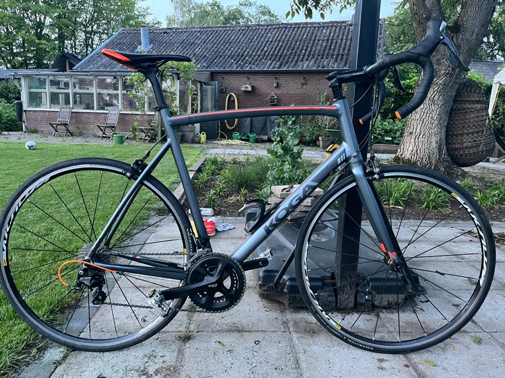 Koga Kimera AL road racefiets- Shimano 105 - 11 speed, Fietsen en Brommers, Fietsen | Racefietsen, Ophalen, Aluminium, Zo goed als nieuw