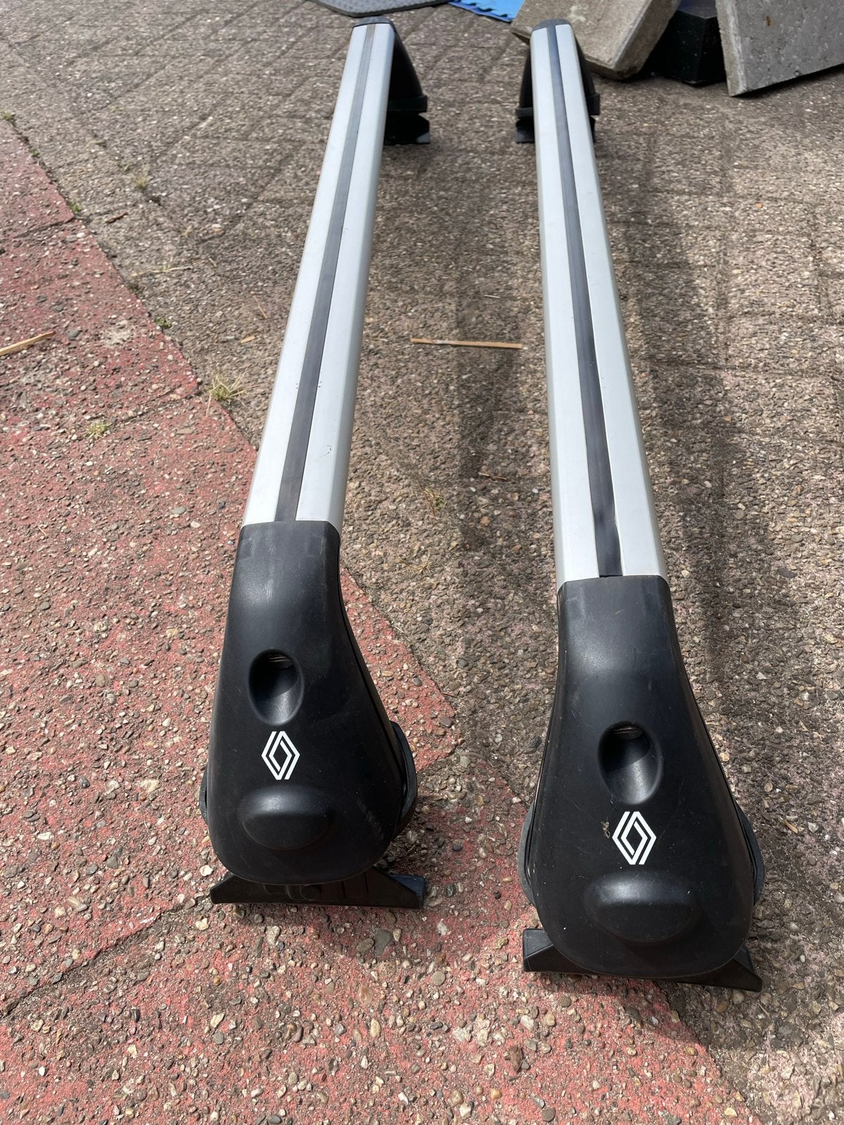 Renault dakdragers - Origineel en Gebruikt, Auto diversen, Dakdragers, Ophalen, Gebruikt