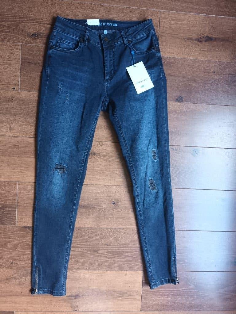 Nieuwe blauwe jeans spijkerbroek broek Denim Hunter nieuw 28, Blauw, Nieuw, Ophalen of Verzenden, W28 - W29 (confectie 36)