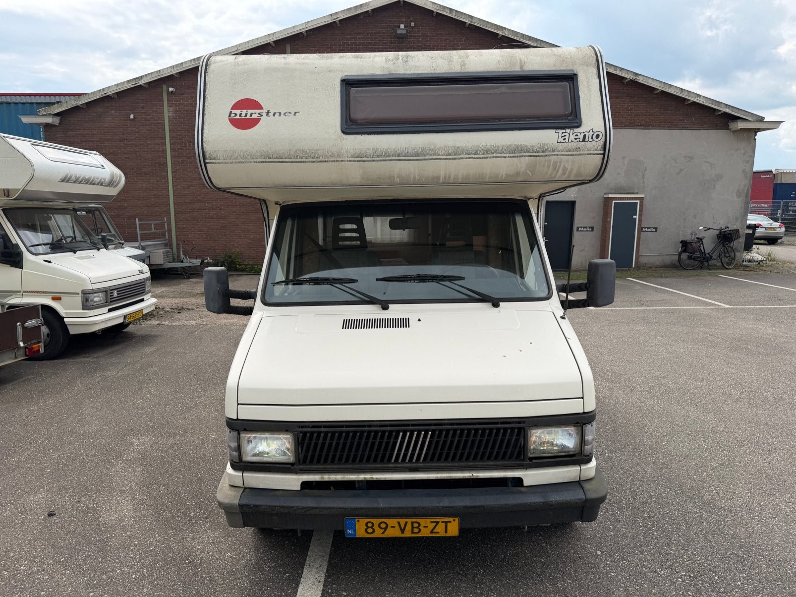 **** Fiat burstner 290 camper 1992 2.5 diesel ****, Caravans en Kamperen, Campers, tot en met 4, Half-integraal, Ophalen