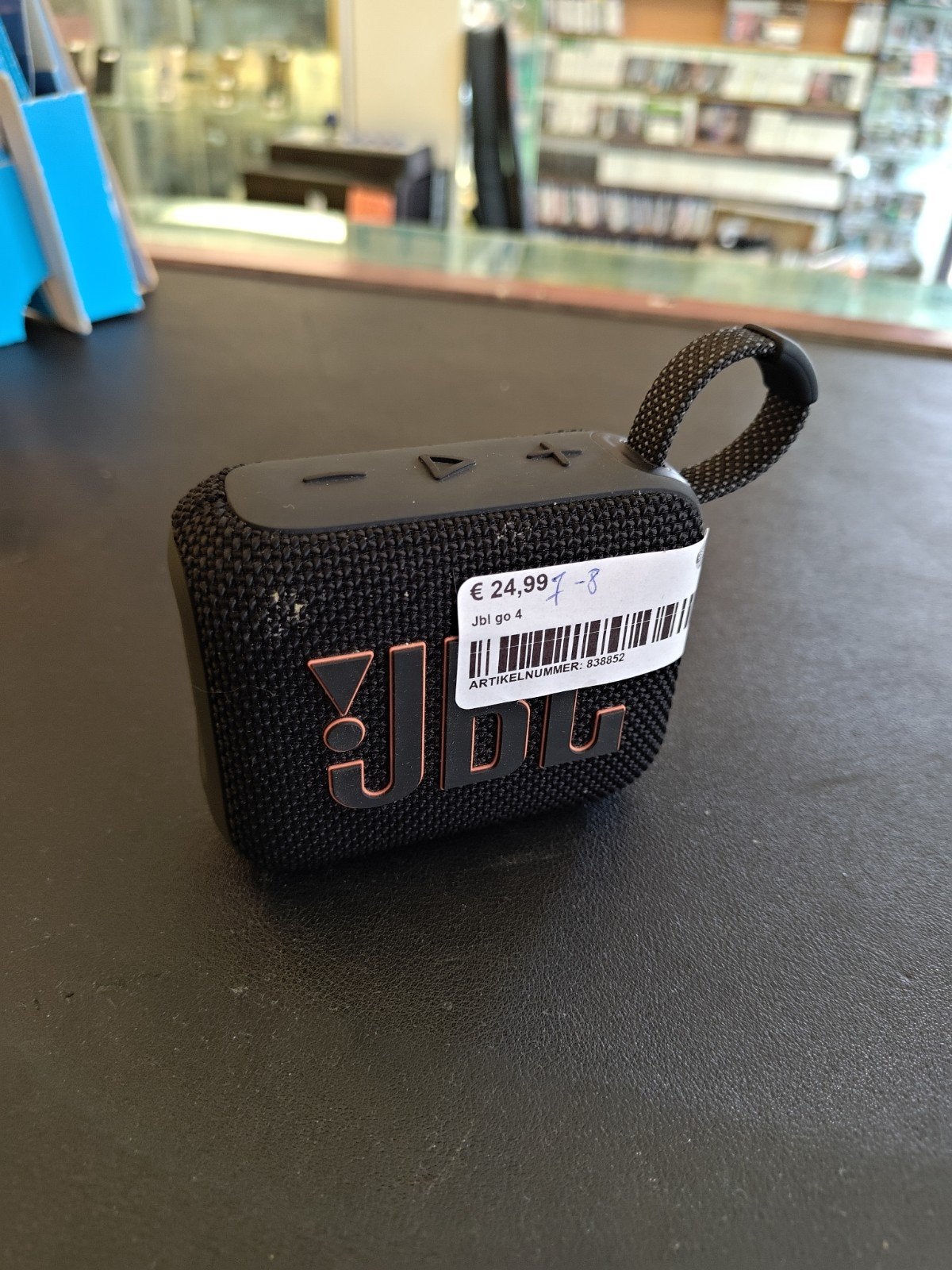 JBL Go 4 Draagbare Bluetooth Speaker Zwart, Audio, Tv en Foto, Luidsprekers, JBL, Ophalen of Verzenden, Zo goed als nieuw, Draagbare speaker