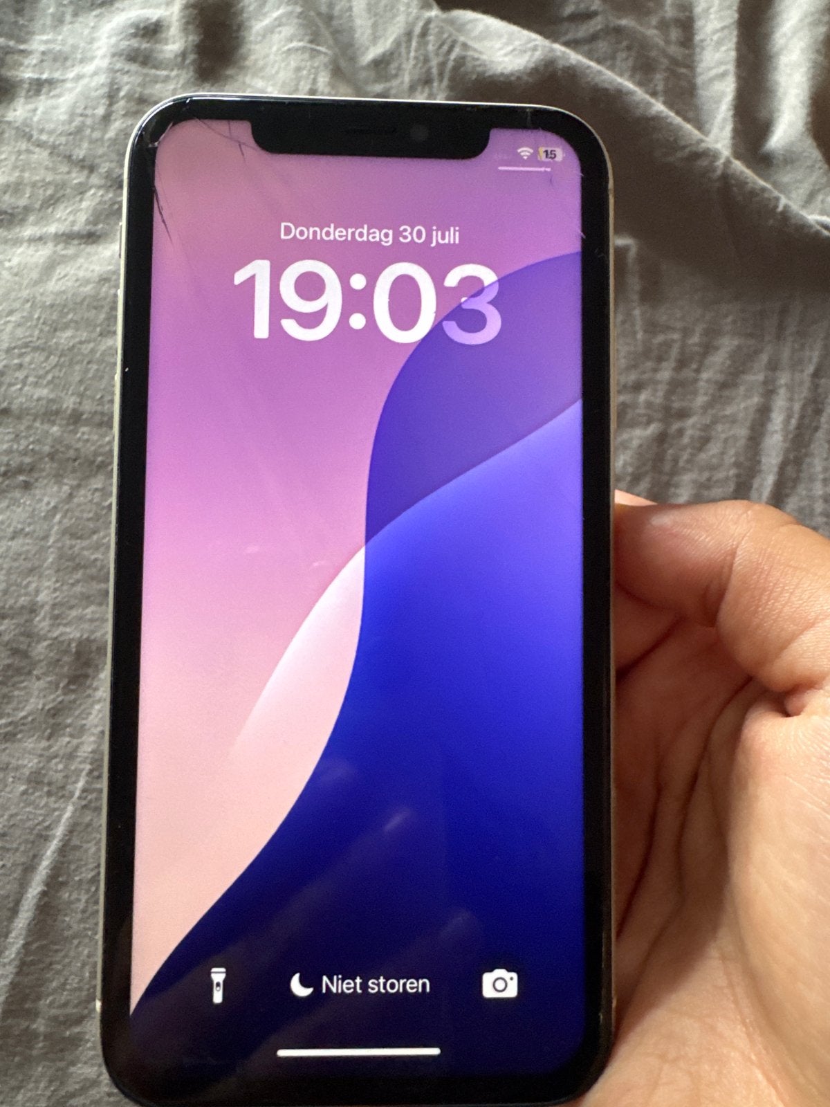 iPhone 11 - Werkt perfect, schermbarsten, Ophalen of Verzenden, Gebruikt, IPhone 11