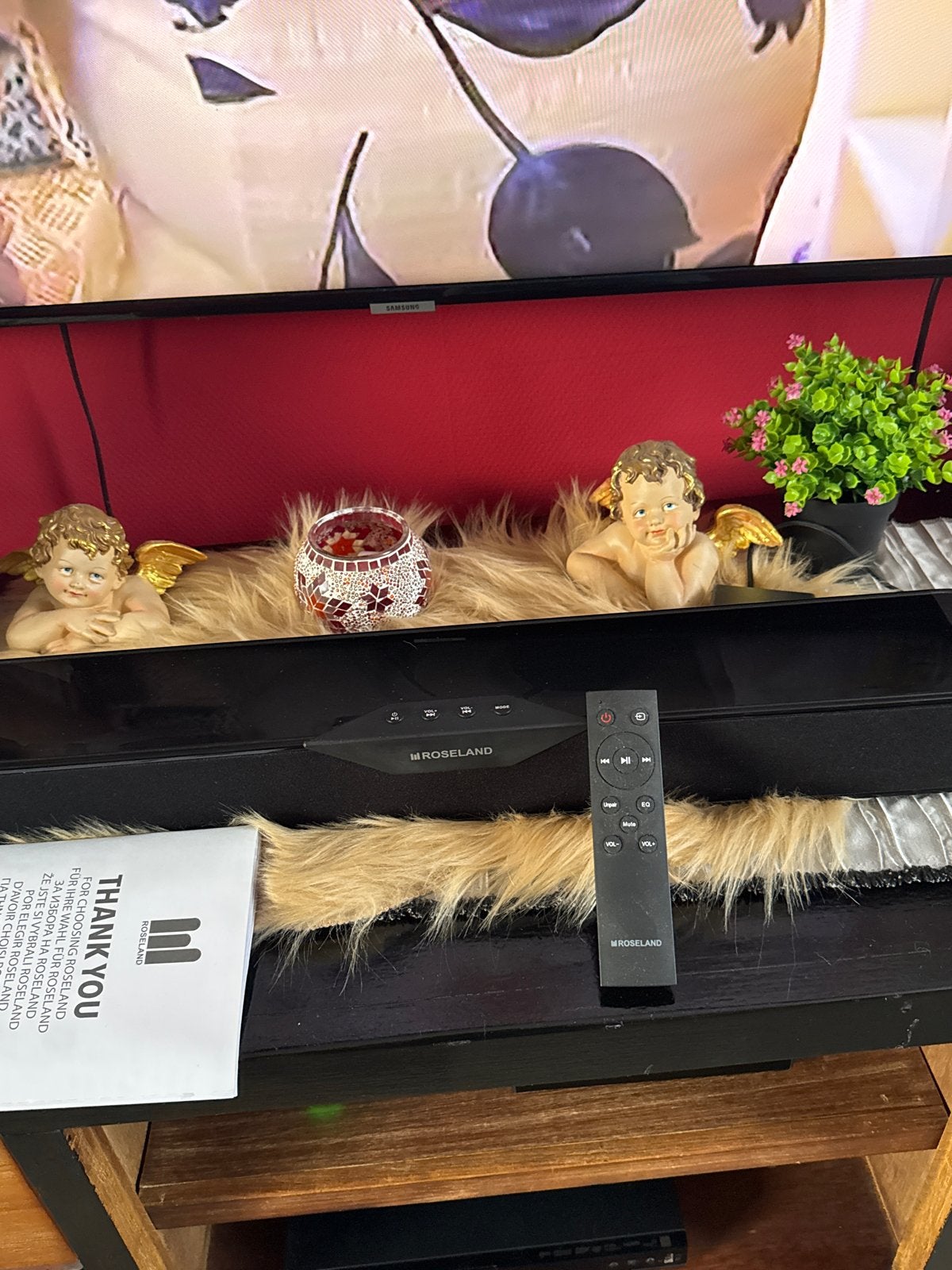 Roseland Soundbar met afstandsbediening, Ophalen, Zo goed als nieuw