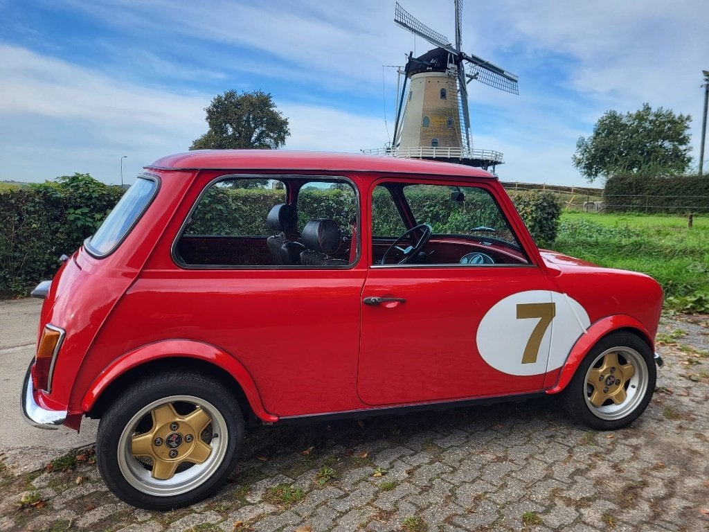 Mini 850 0.8 1975 Rood-OLDTIMER- Goede staat !!, Auto's, Mini, Voorwielaandrijving, 4 cilinders, 590 kg, Origineel Nederlands