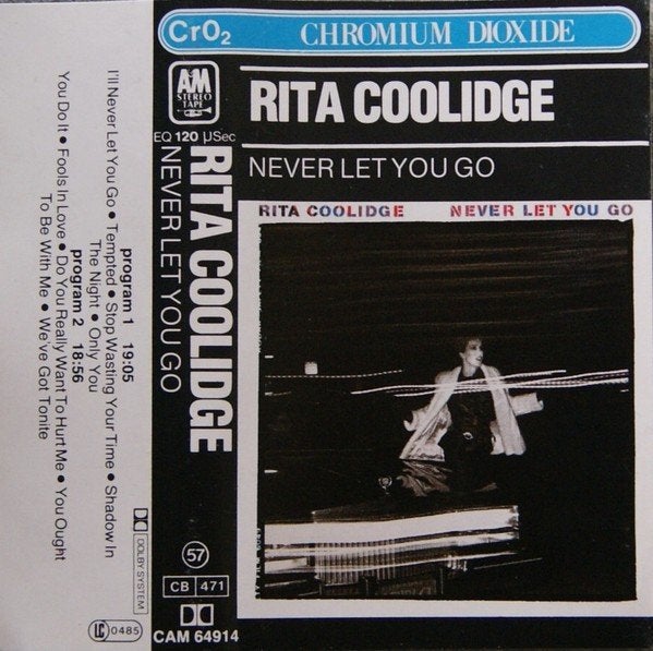 Rita Coolige- Never Le You Go MC, Gebruikt, 1 bandje, Ophalen of Verzenden, Origineel