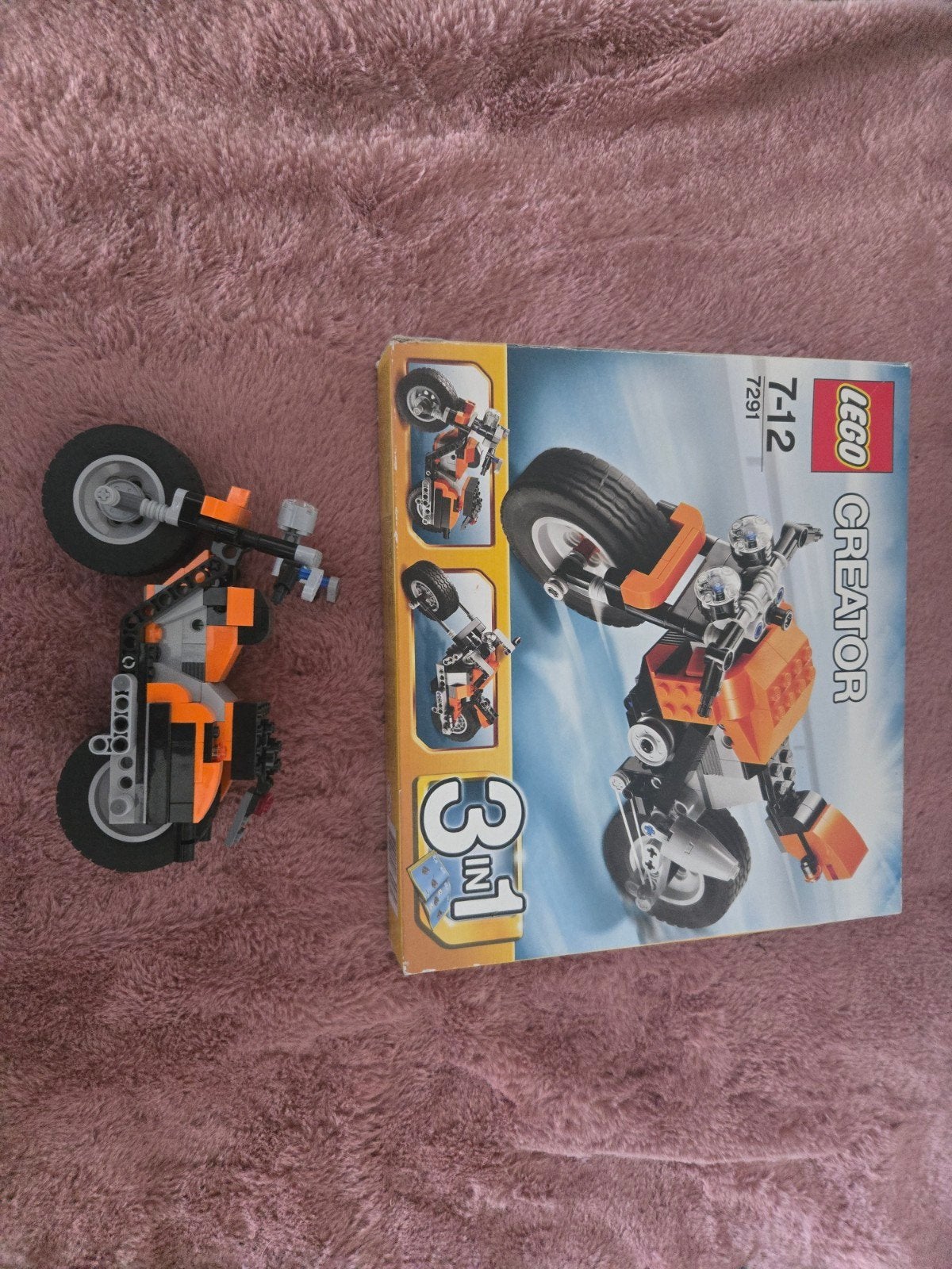 LEGO Creator 7291 Off-Road Racer met doos en boekjes, Ophalen of Verzenden