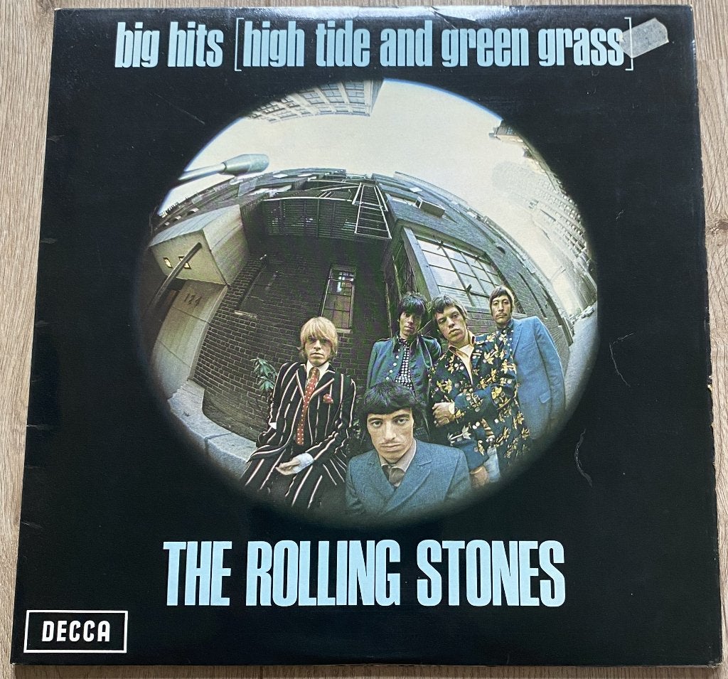 LP The Rolling Stones Big Hits (High Tide and Green Grass), LP, Gebruikt, Ophalen of Verzenden, Inclusief binnenhoes