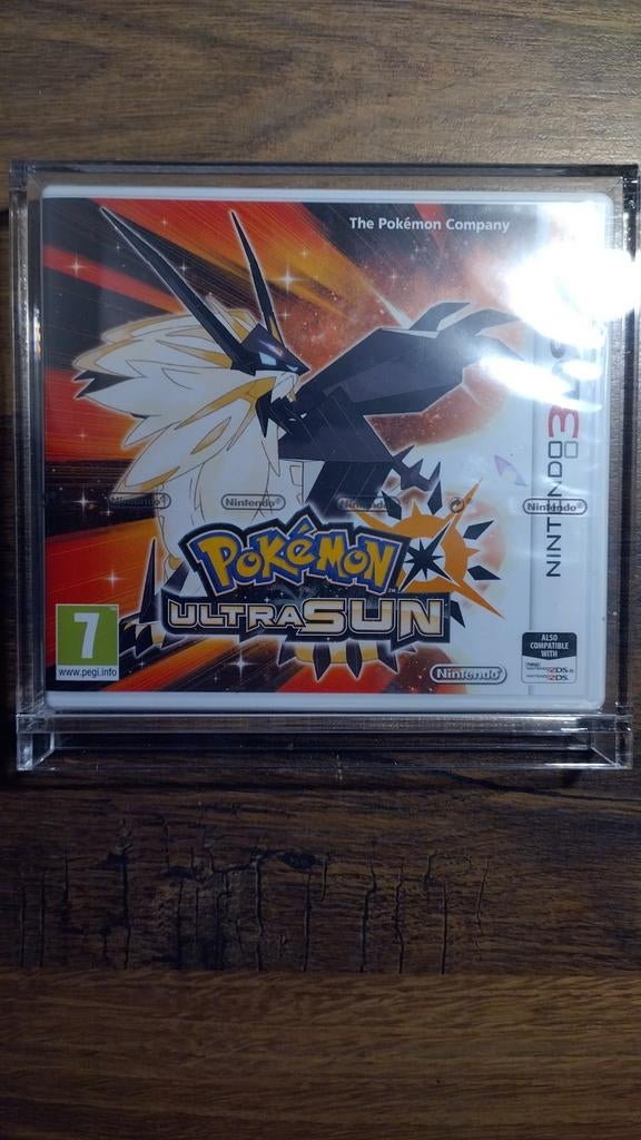 Pokémon Ultra Sun (Nieuw & Geseald) + Acrylic Case, Online, 1 speler, Nieuw, Ophalen of Verzenden