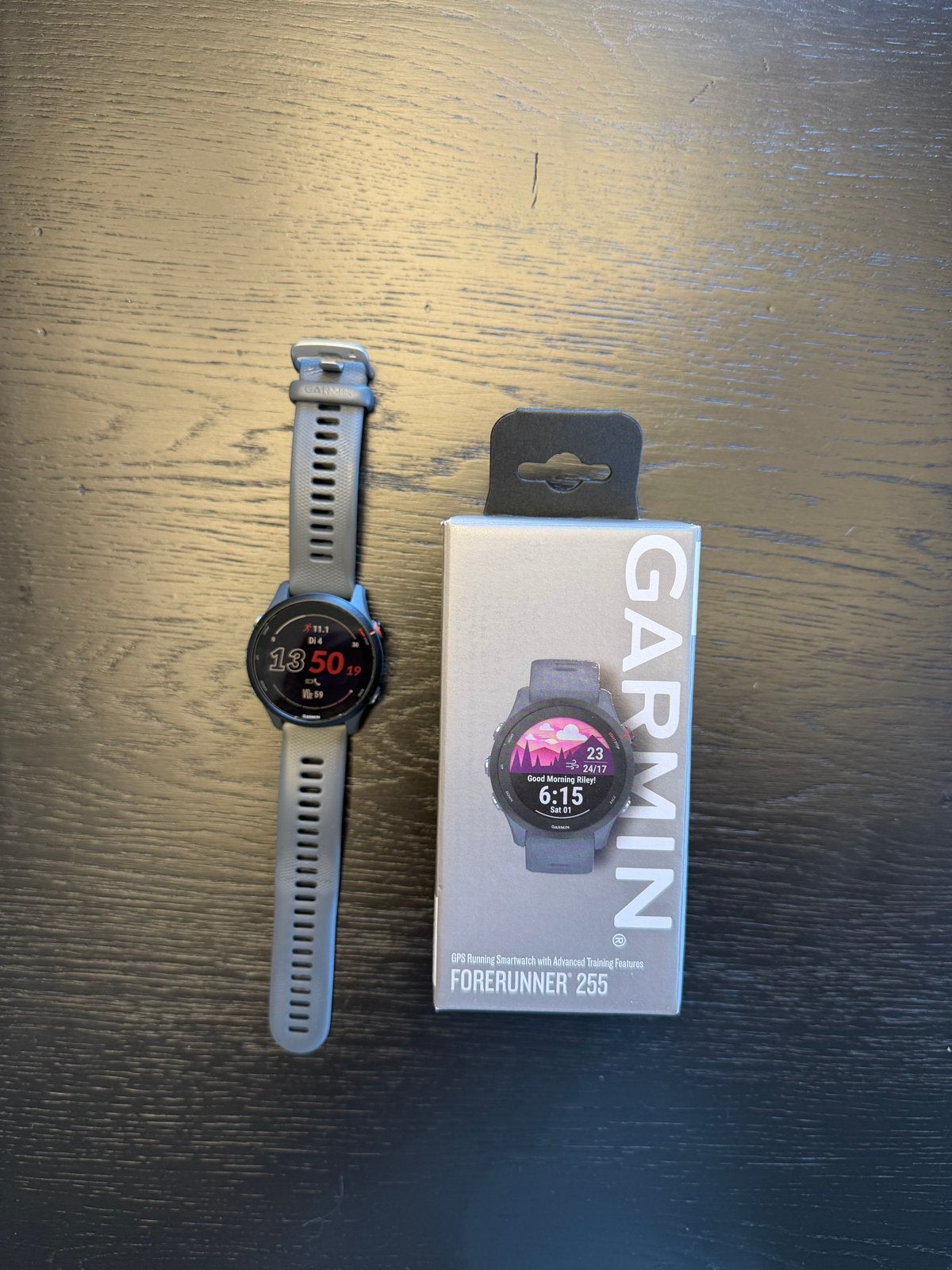 Garmin Forerunner 255 Basic Slate Grey sporthorloge, Afstand, Nieuw, Ophalen of Verzenden, Waterdicht