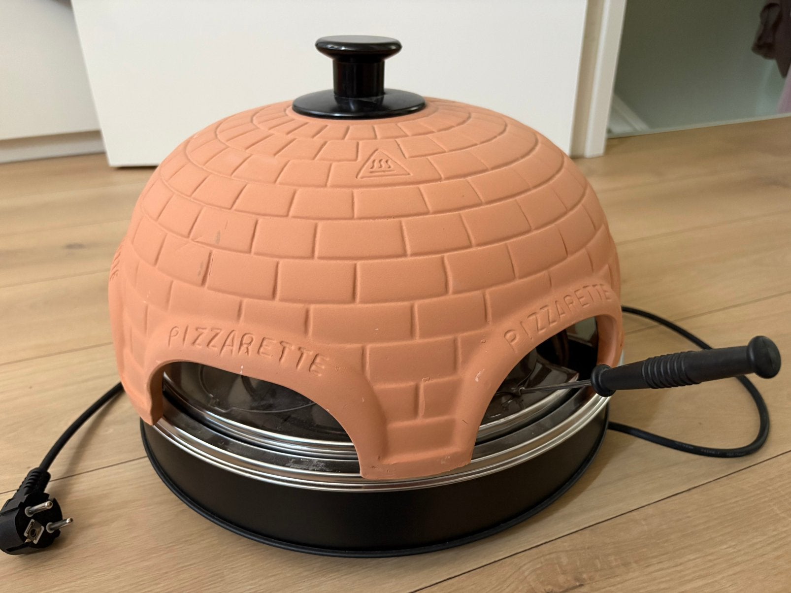 Emerio Pizzarette Cool Wall (6-pers) – zgan, 2x gebruikt!, Ophalen of Verzenden, Zo goed als nieuw, 4 t/m 7 personen