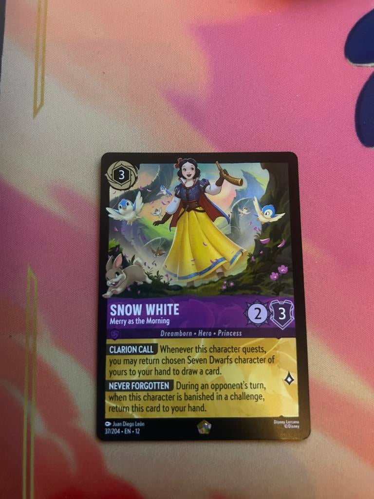 Snow white merry as the morning, Ophalen of Verzenden, Nieuw