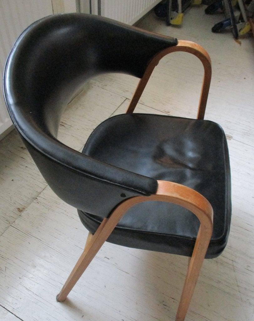 Thonet 'Model 622F' stoel, Ophalen, Zwart, Eén, Gebruikt