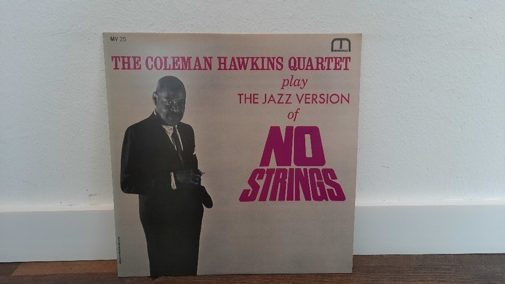 Coleman Hawkins Quartet Play The Jazz Version Of No Strings, LP, Gebruikt, Reissue, Ophalen of Verzenden