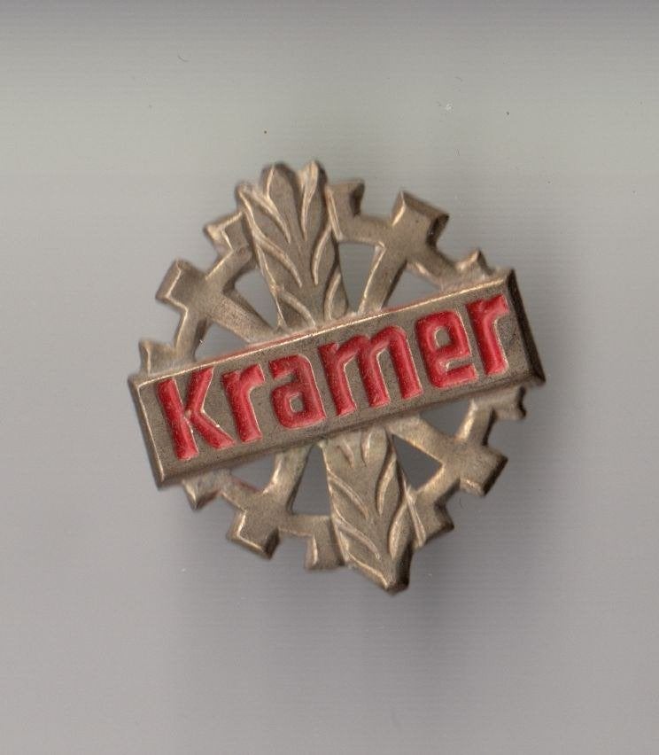 Kramer Tractor broche, Gebruikt, Niet vindbaar, Niet vindbaar, Speldje of Pin