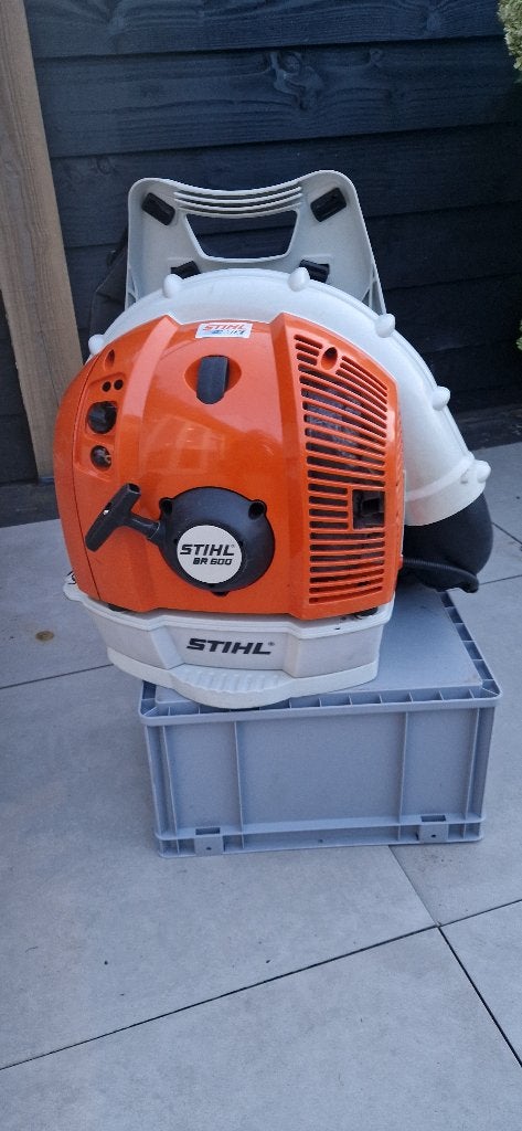 Stihl BR 600 bladblazer, Ophalen, Gebruikt, Ruggedragen, Stihl