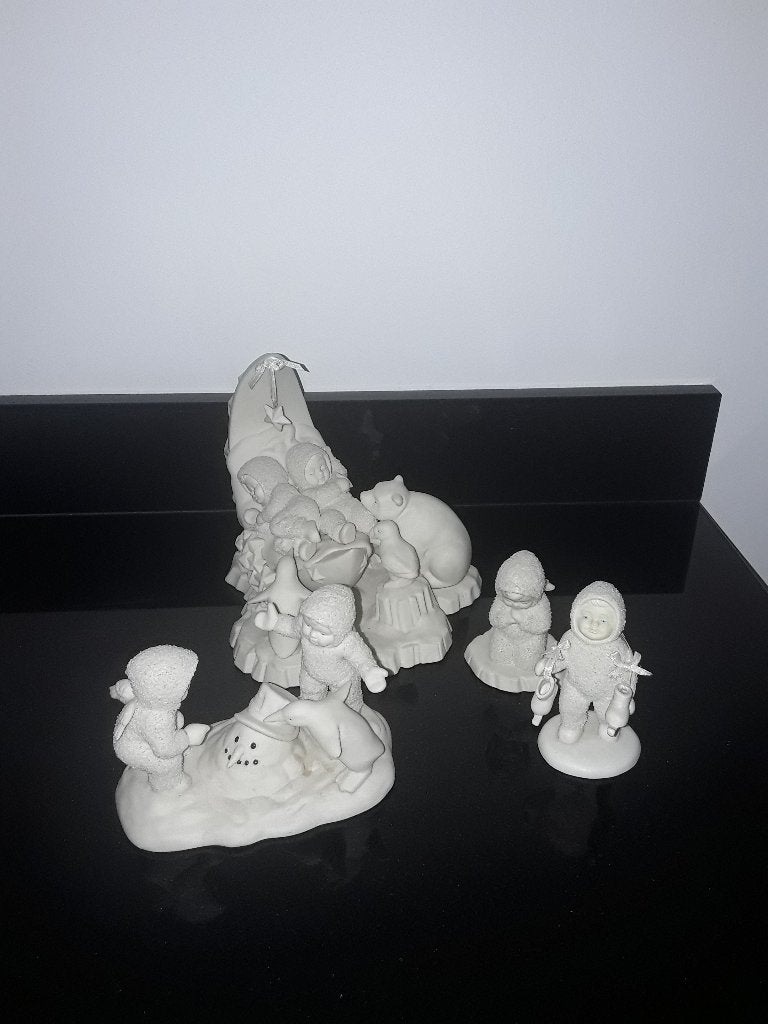 Goebel snowbabbies, Verzenden, Zo goed als nieuw, Porselein, Beeldje(s)