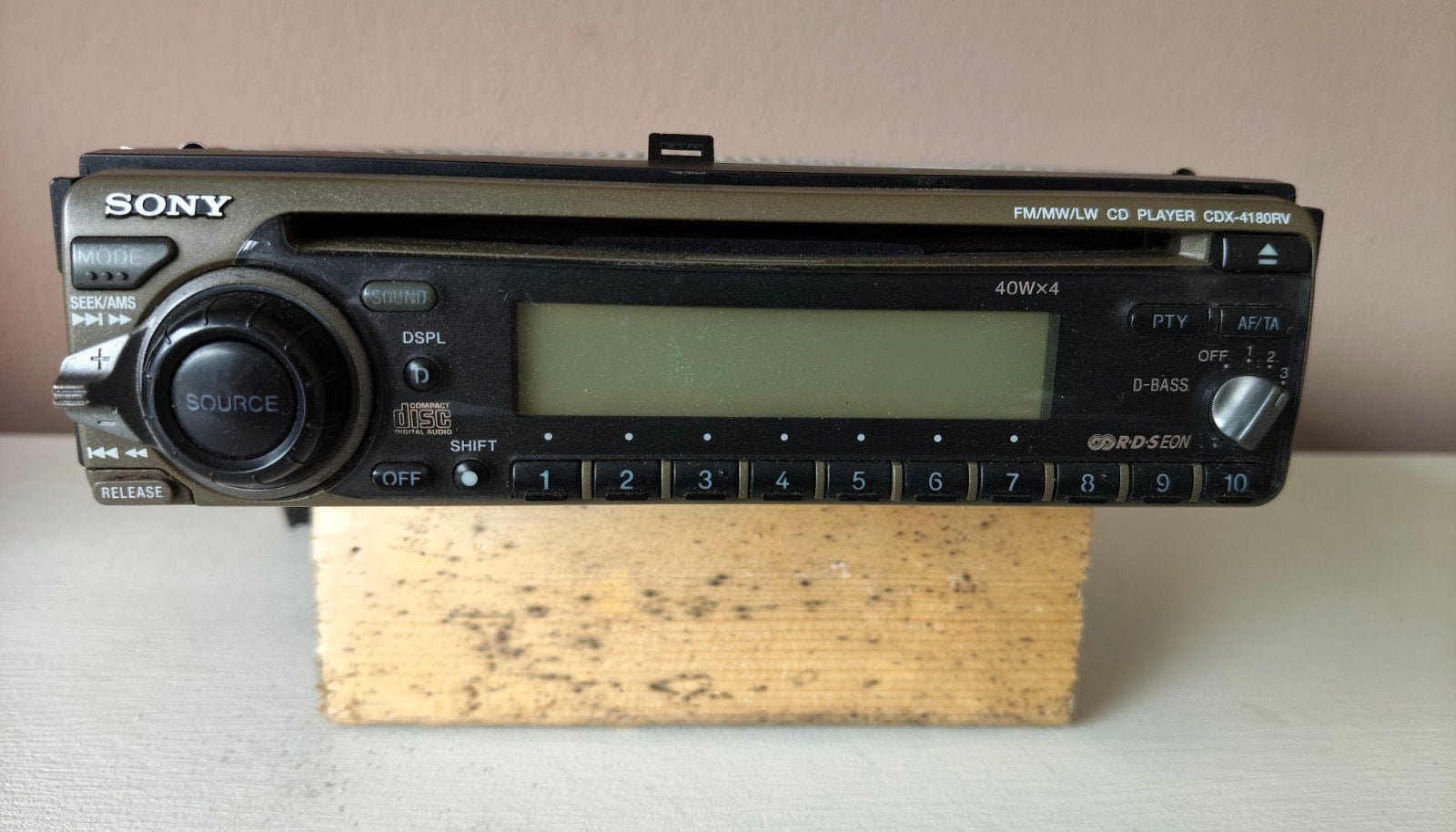 Sony CDX-4180RV Auto Radio-CD Speler, Auto diversen, Autoradio's, Ophalen, Gebruikt