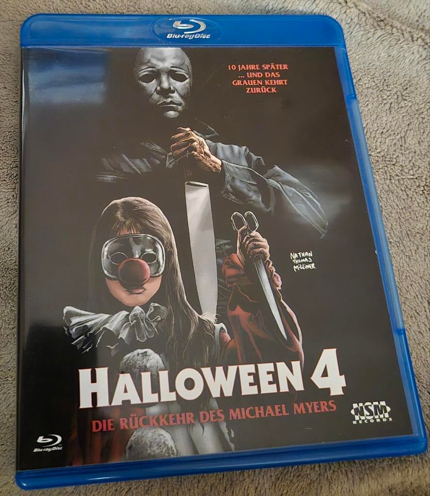 Blu-ray: Halloween 4, Cd's en Dvd's, Blu-ray, Ophalen of Verzenden, Zo goed als nieuw, Horror