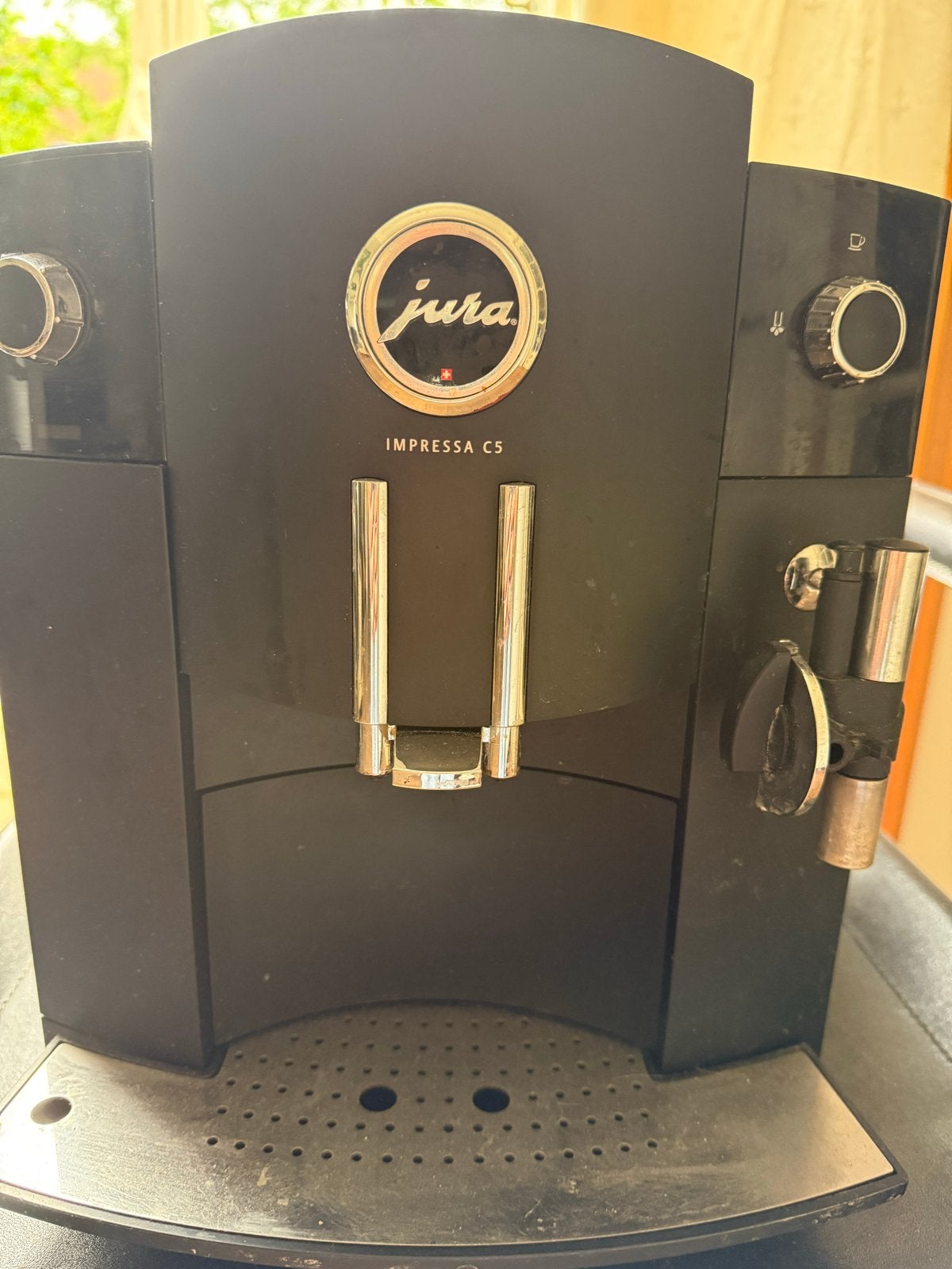 Jura Impressa C5 incl. cappuccinatore, Gebruikt, Koffiemachine, Koffiebonen, Ophalen
