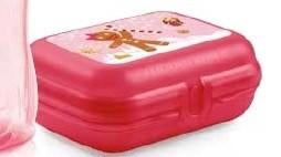 Tupperware Smartclip/Lunchdoosje Rood Gingerbread Nieuw, Huis en Inrichting, Keuken | Tupperware, Ophalen of Verzenden, Nieuw