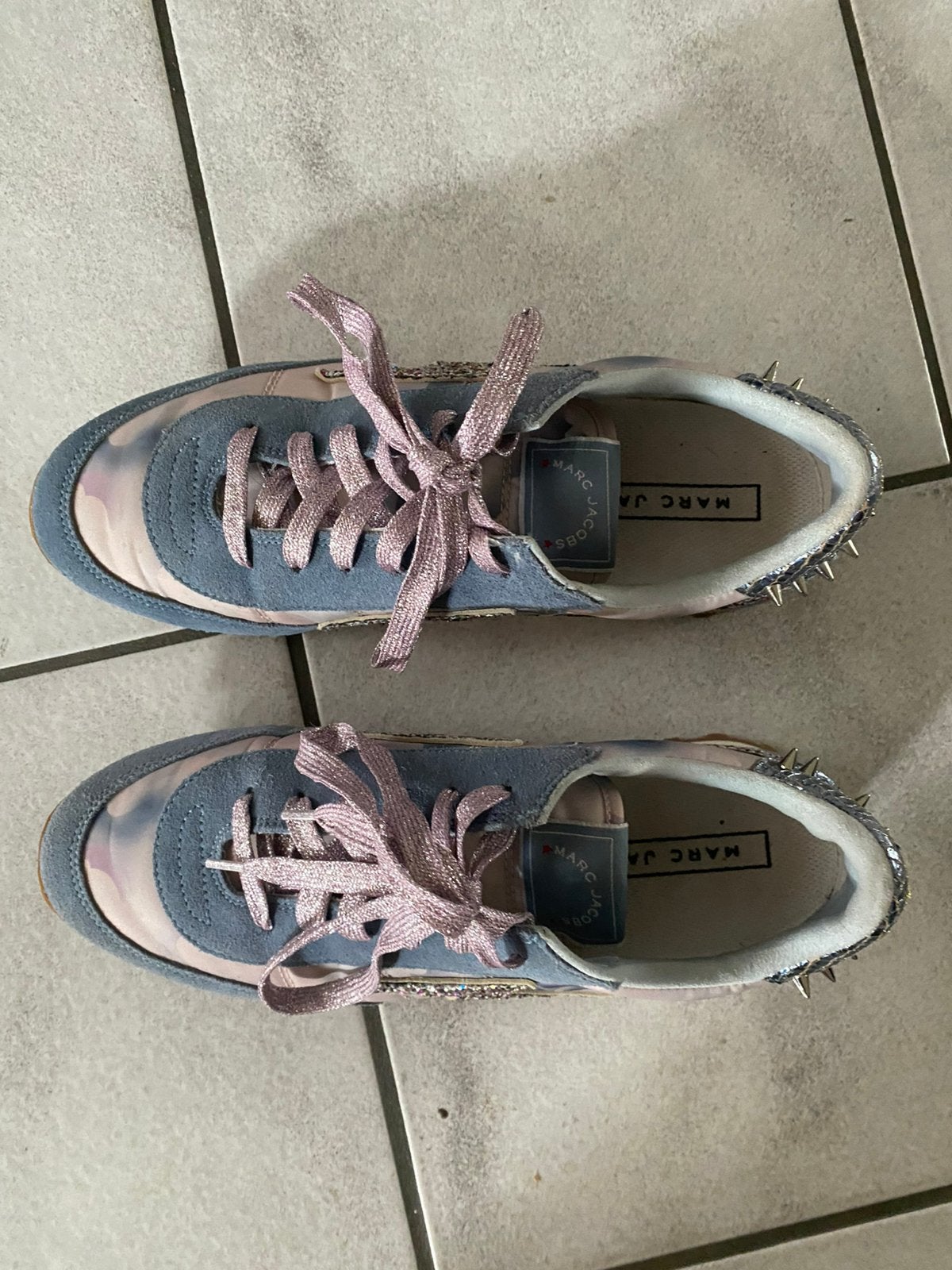 Marc Jacobs sneakers maat 38, Blauw, Ophalen of Verzenden, Sneakers of Gympen, Zo goed als nieuw