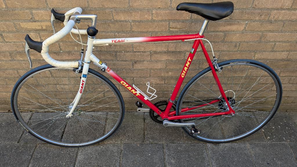 Giant Team racefiets – retro racer – projectfiets, Ophalen, 28 inch, Gebruikt, 10 tot 15 versnellingen