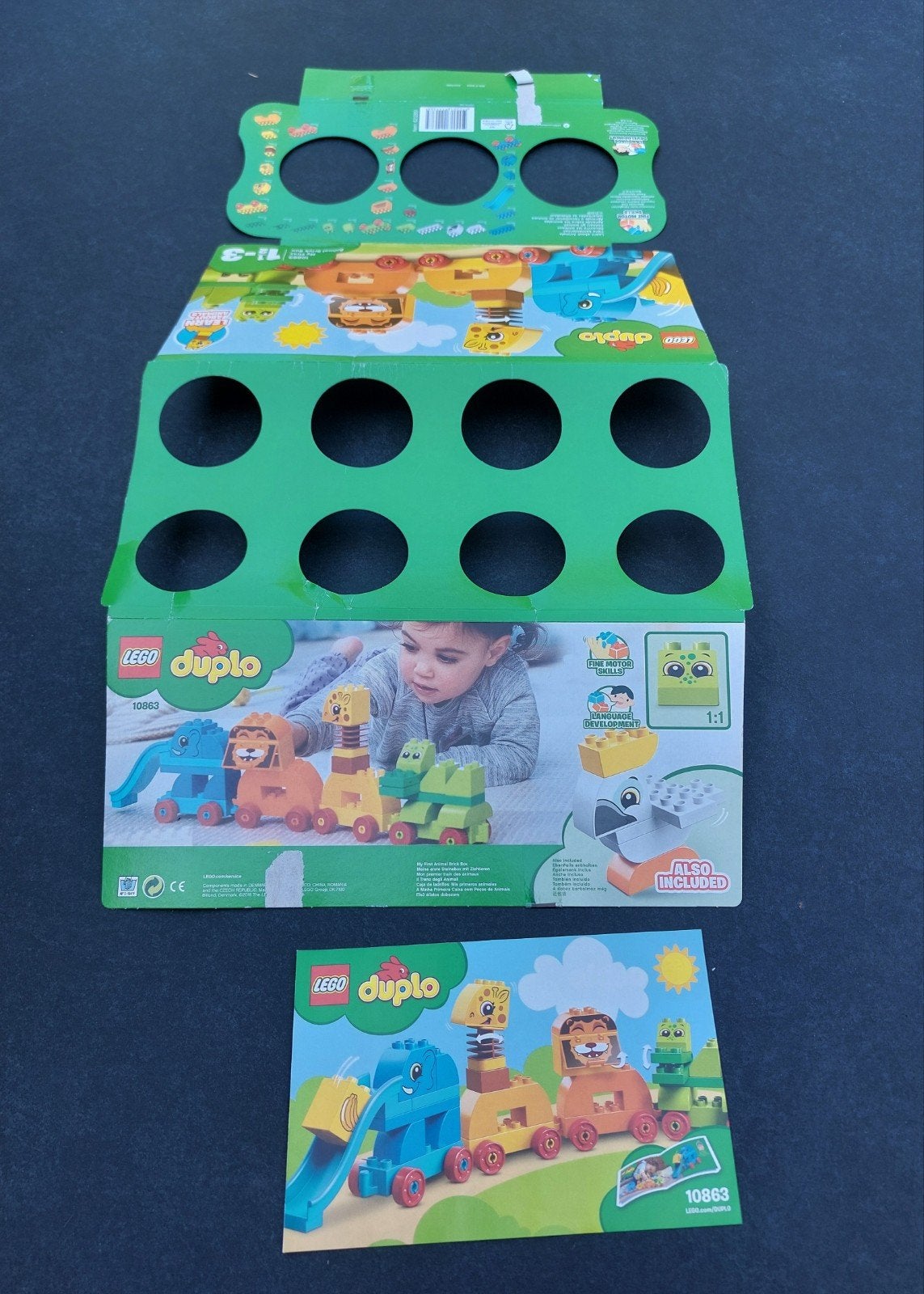 Duplo 10863 Kartonnen verpakking en boekje, Ophalen of Verzenden, Duplo