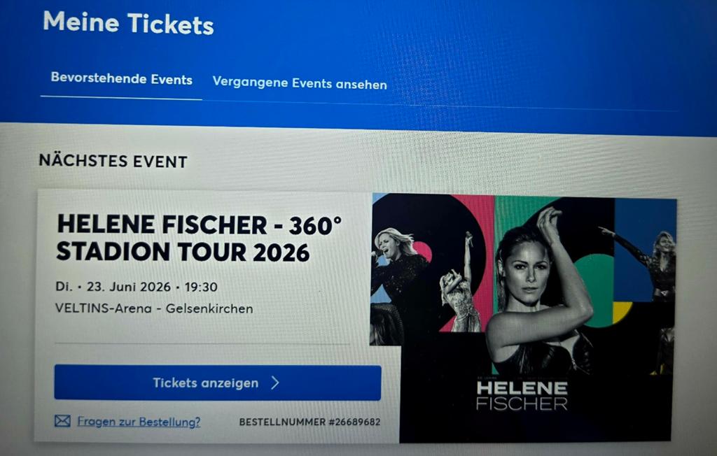 Helene Fischer - 23JUN26 - Veltins arena Gelsenkirchen, Twee personen