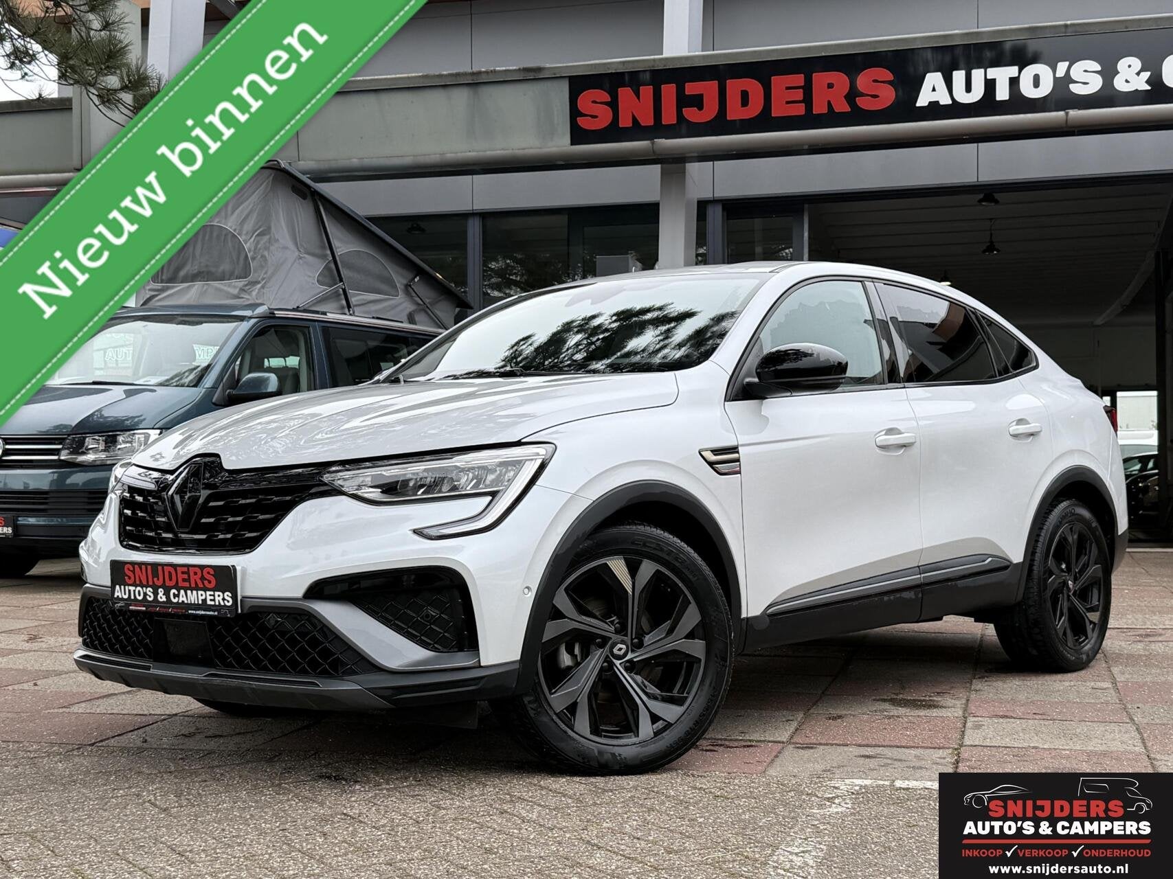 Renault Arkana 1.6 E-Tech full hybrid 145 techno,carplay, Auto's, Arkana, Gebruikt, Zwart, Met garantie (alle)