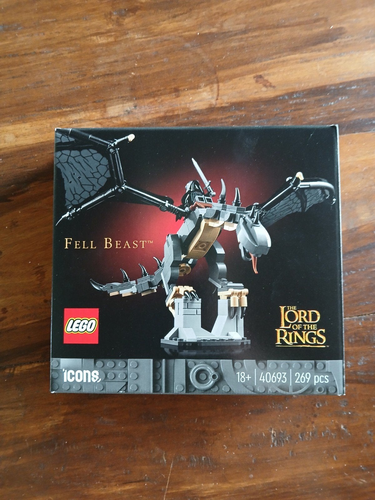 Sealed LEGO The Lord of the Rings Fell Beast (40693) - Nieuw, Lego, Nieuw, Ophalen of Verzenden, Compleet