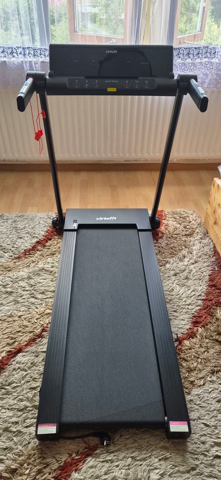 VirtuFit Run Fit Foldable Loopband - Compact en Stil, Ophalen, Metaal, Benen, Loopband