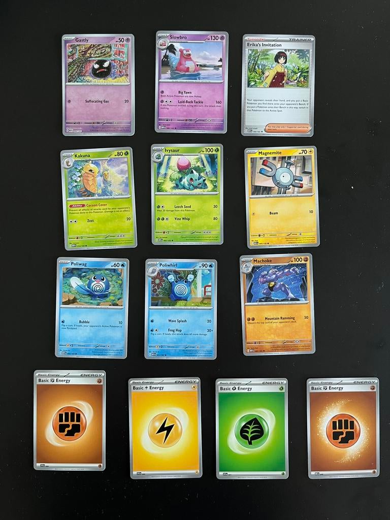 Pokemon kaarten 151 bulk, Ophalen of Verzenden, Zo goed als nieuw, Meerdere kaarten