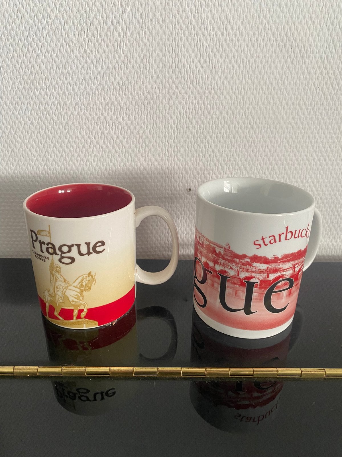 Starbucks city mugs Praag, Ophalen of Verzenden, Zo goed als nieuw, Overige stijlen, Kop(pen) en/of Schotel(s)