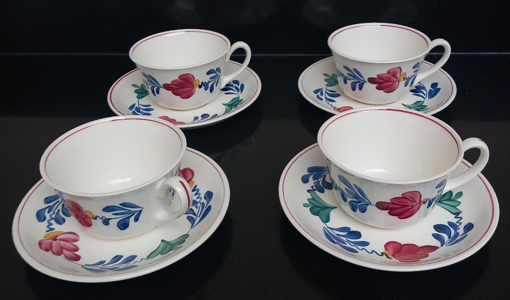 royal sphinx boerenbont grote kop en schotels, Huis en Inrichting, Keuken | Servies, Ophalen of Verzenden, Zo goed als nieuw, Overige stijlen