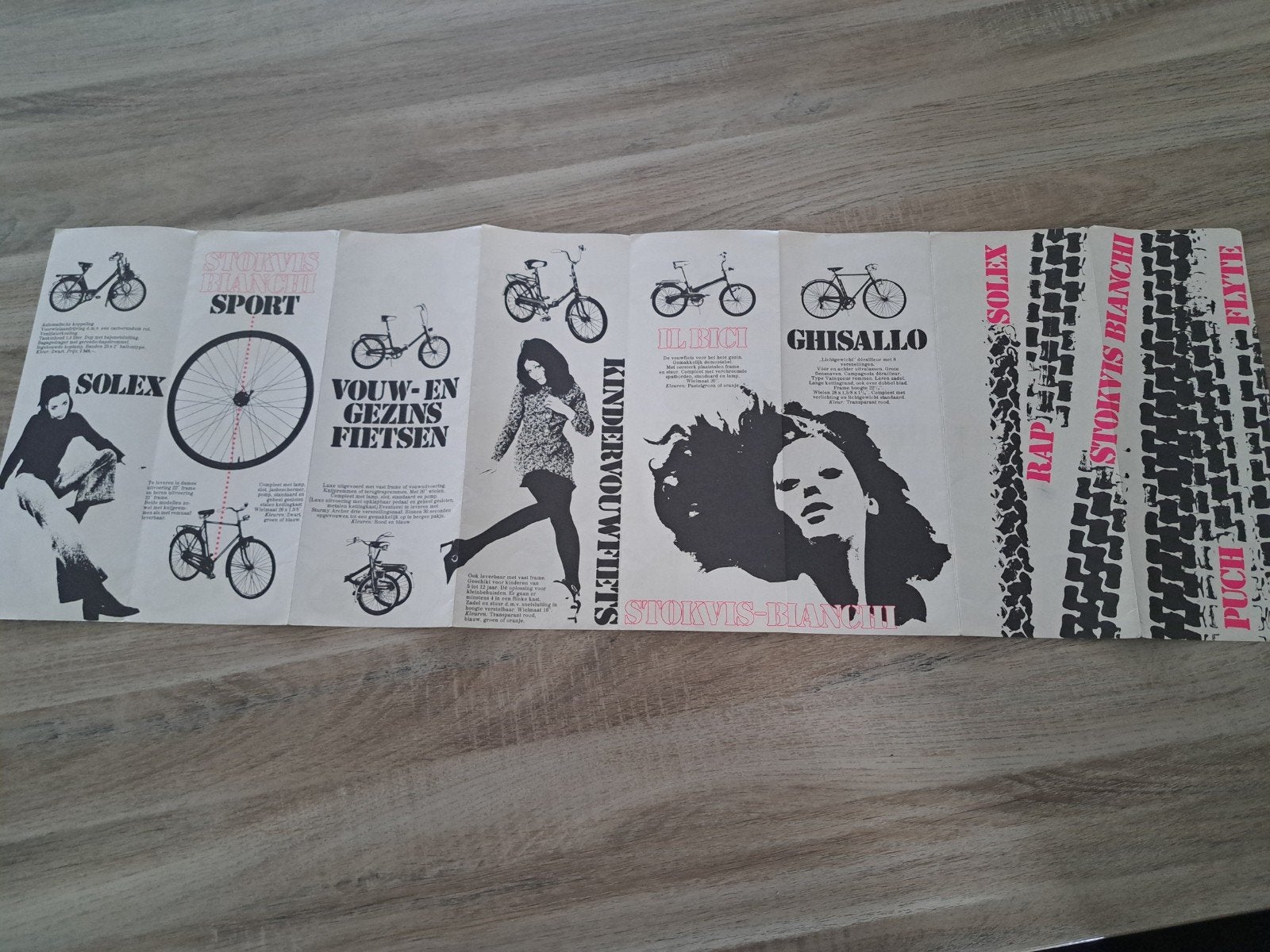 "Puch" Gecombineerde Stokvis folder, Fietsen en Brommers, Ophalen of Verzenden, Gebruikt