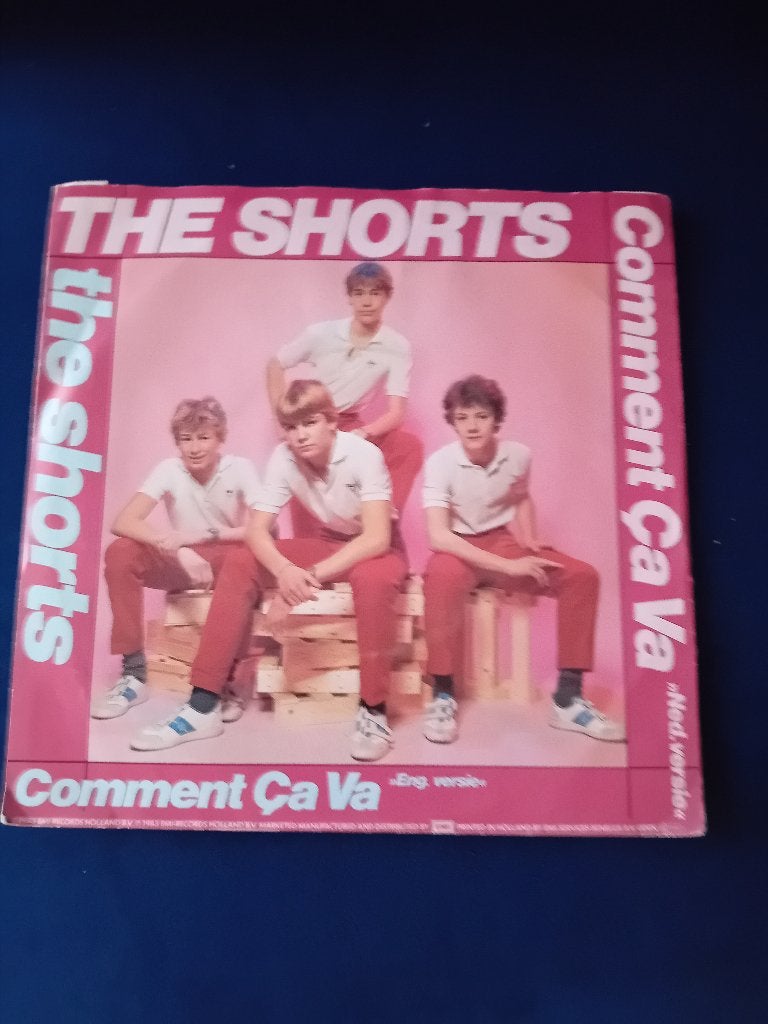 The Shorts - Comment Ca Va ----t 1001, 7 inch, Zo goed als nieuw, Pop, Fotohoes