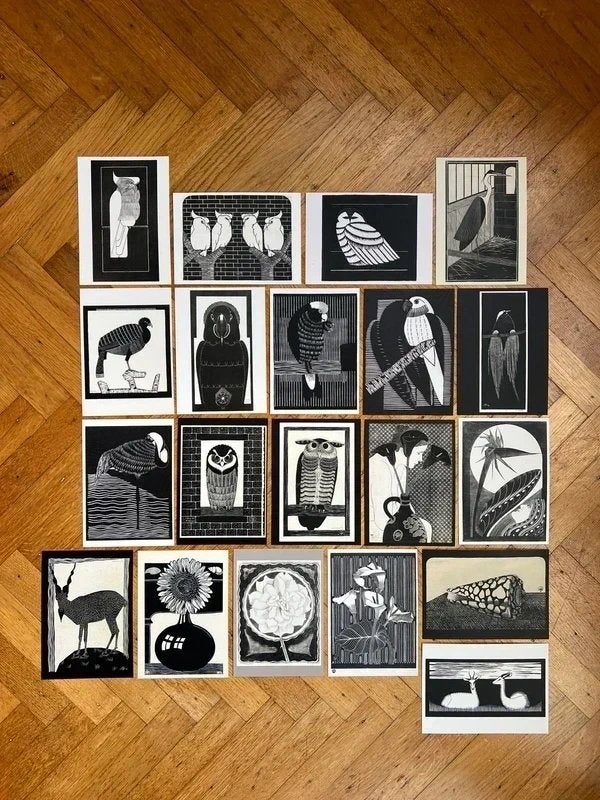 Samuel Jessurun de Mesquita – Set van 20 Kunstkaarten A6, Ophalen of Verzenden, Ongelopen