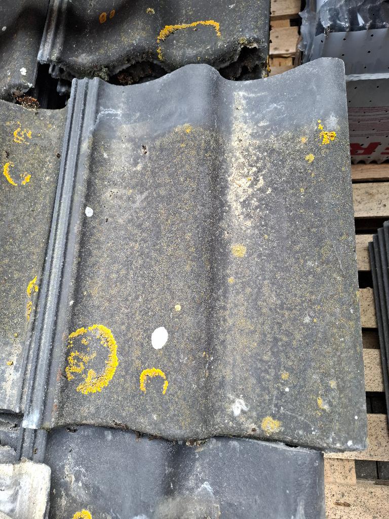 Sneldekker grijs/ zwart lafarge, Doe-het-zelf en Verbouw, Dakpannen en Dakbedekking, Ophalen, Gebruikt, Steen of Klei, 15 m² of meer