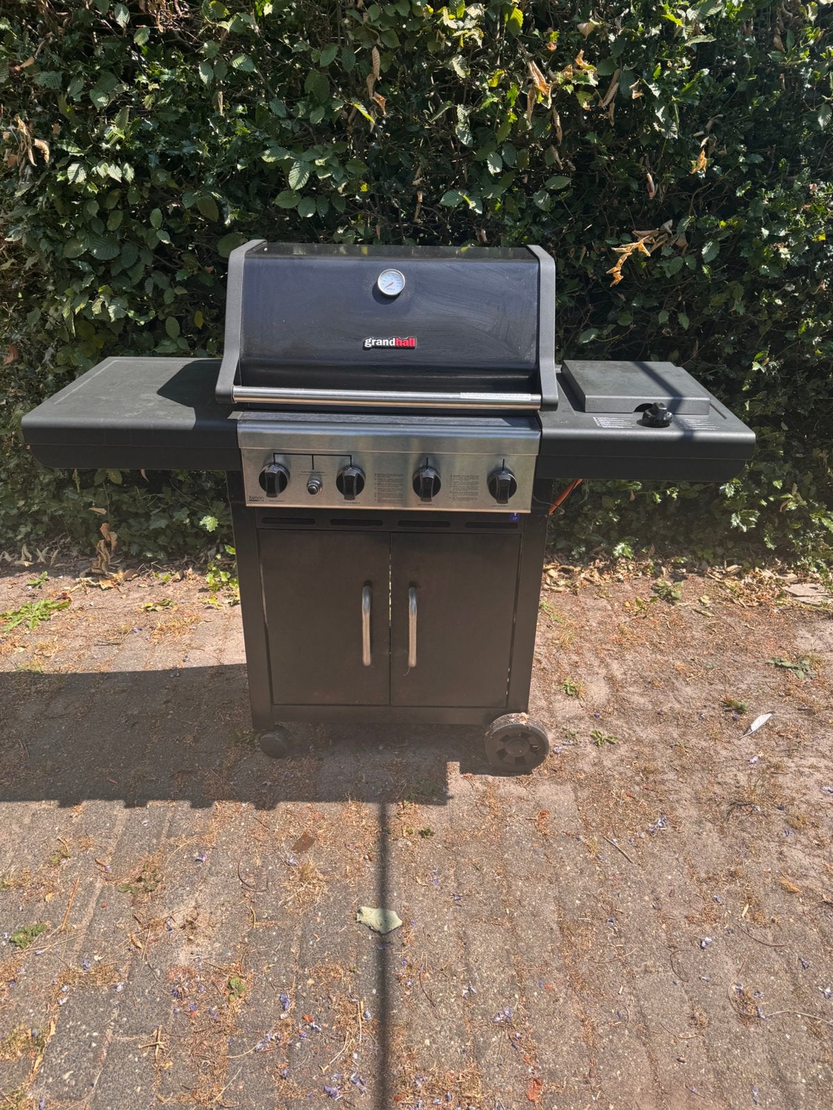 Grandhall gas barbecue, Ophalen, Gebruikt