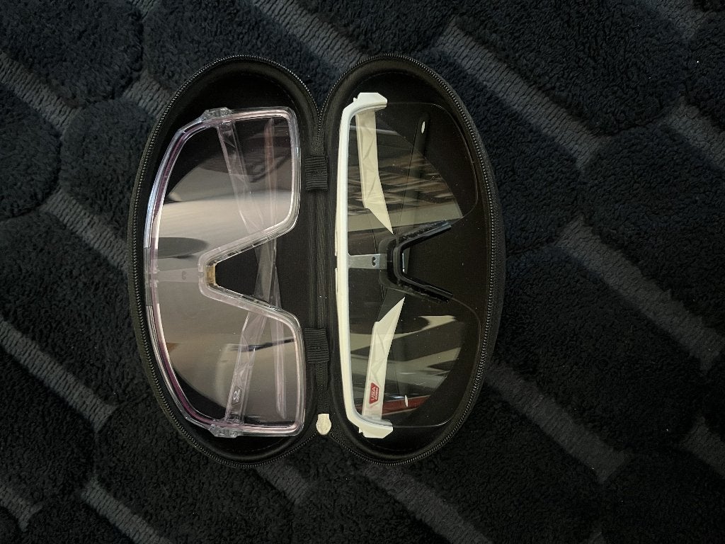 oakley fietsbril sutro lite en sutro, Zonnebril, Wit, Ophalen of Verzenden, Zo goed als nieuw