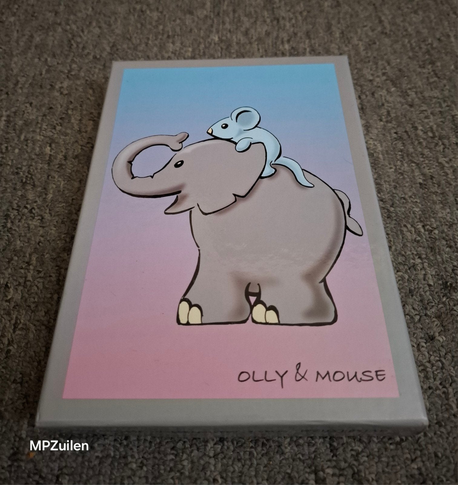 Olly & Mouse ... Kinderbestek set Zilverstad, Ophalen of Verzenden, Nieuw, Kraamcadeau