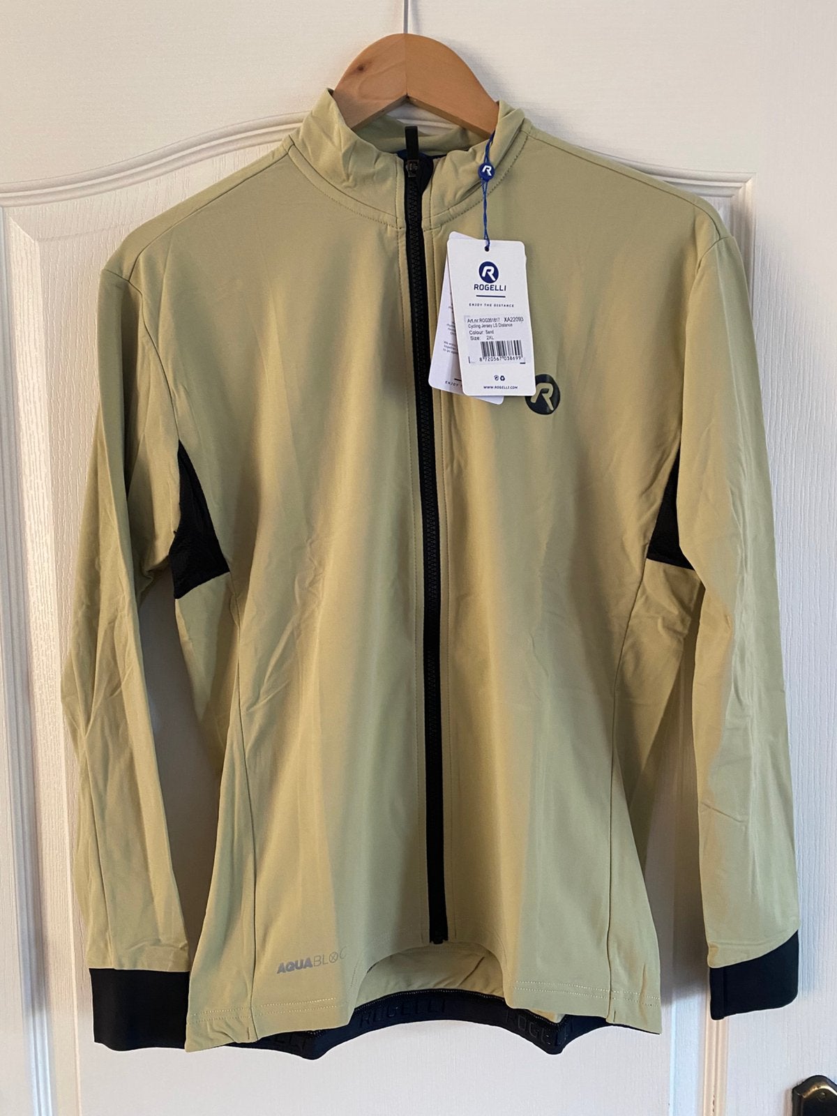 Heren fietsshirt lange mouwen rogelli distance nieuw! Xxl, ., Nieuw, Ophalen of Verzenden, .