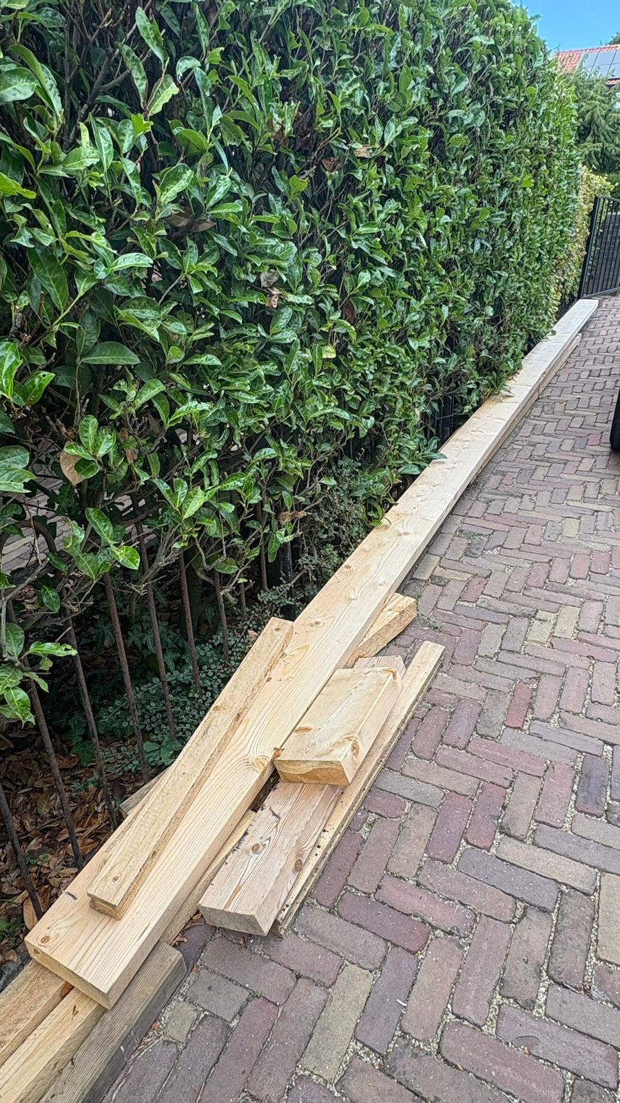 Vuren balken 70x195 geschaafd, Ophalen, Zo goed als nieuw, Balk, Vuren
