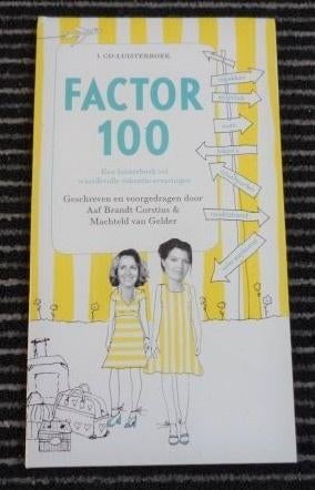 Luisterboek Factor 100 Aaf Brandt Corstius Machteld v Gelder, Boeken, Luisterboeken, Cd, Volwassene, Verzenden