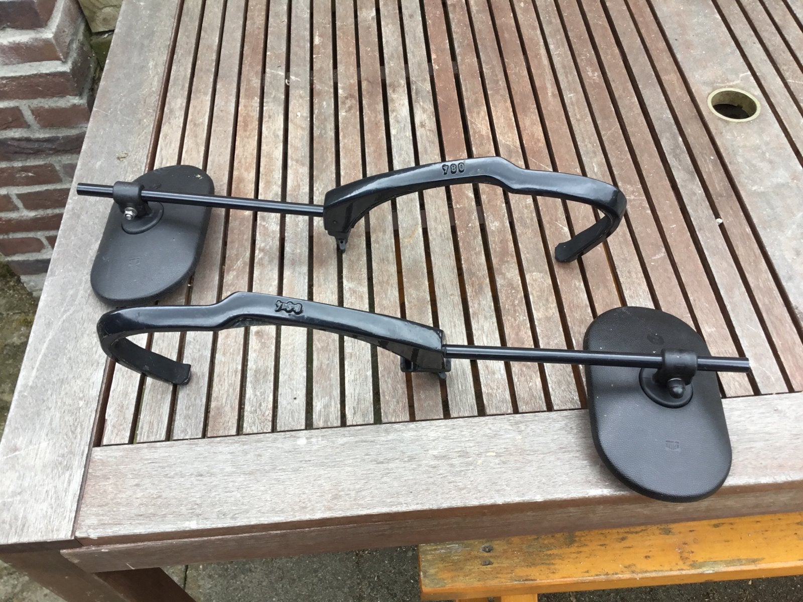 Emuk caravan spiegels bmw x3 e83 f25 bmw x1 e84, Ophalen, Gebruikt, Universele onderdelen